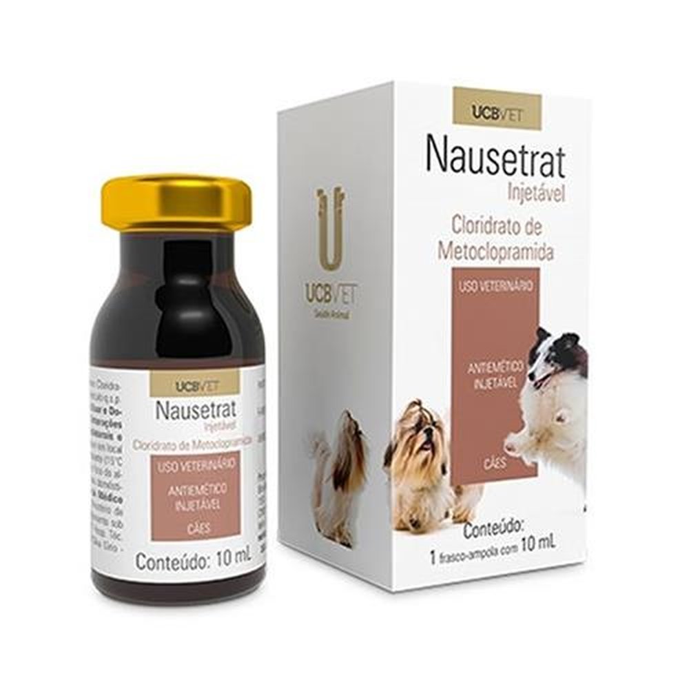 Nausetrat Injetável 10 ml Ucbvet | Martins Atacado