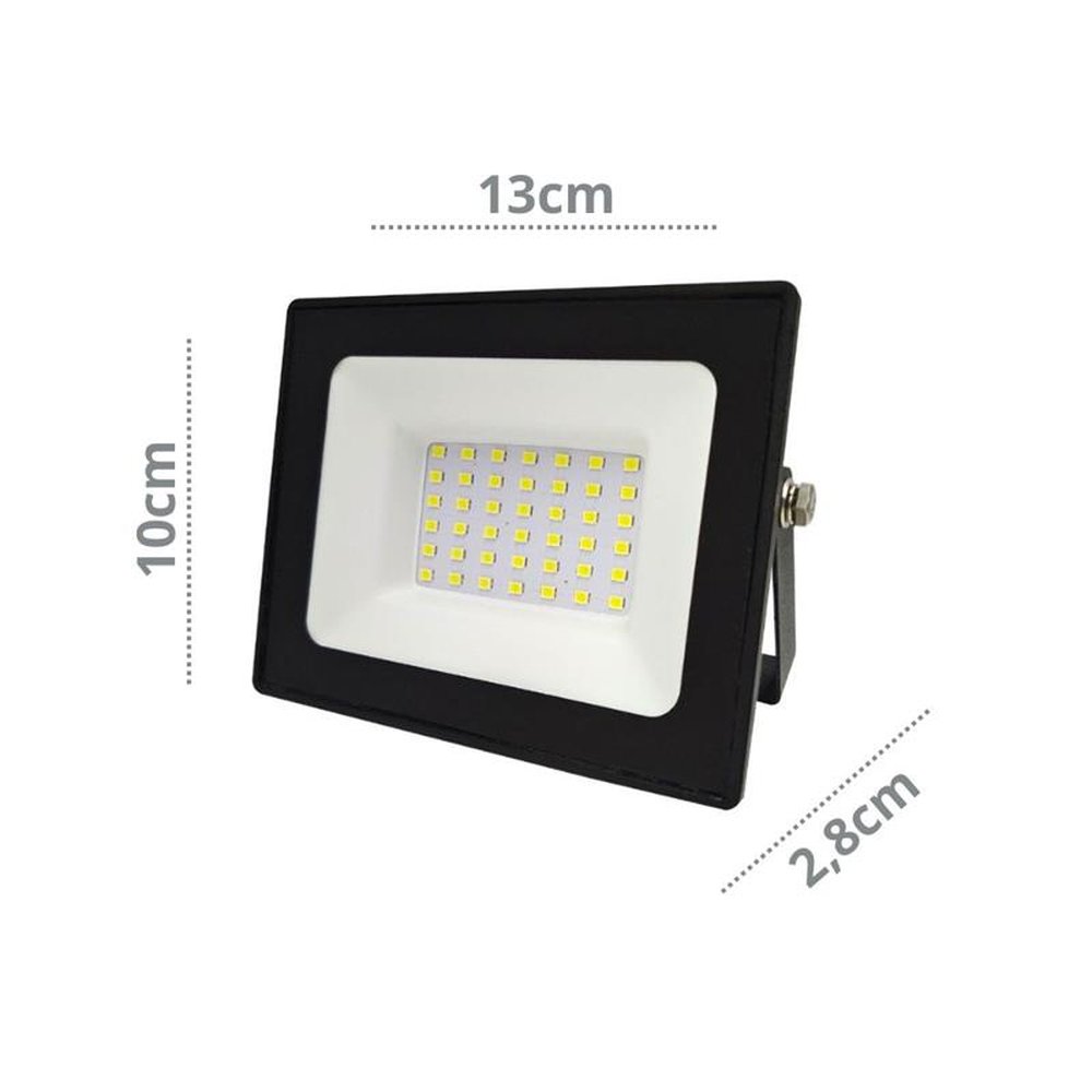 Refletor de LED 50W 6500K Branco Frio Bivolt Sylvânia