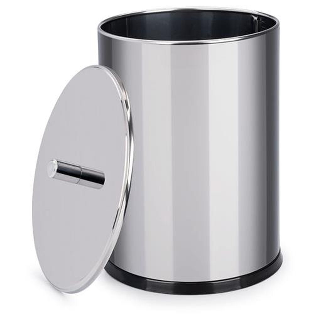Lixeira Brinox Inox com Tampa 18X23Cm 5,4L