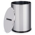 Lixeira Brinox Inox com Tampa 18X23Cm 5,4L