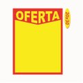 Cartaz De Oferta Com Solapa 12 Unidades Medida 20cmx30cm