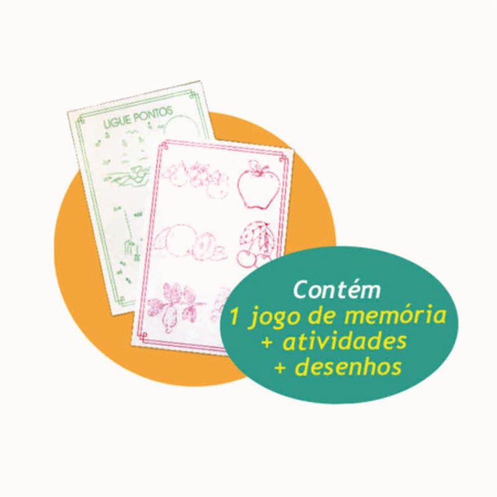 Jogo Da Memoria acompanha cartas 1 folha atividade impressa 1 folha desenho impressa Medida 20cmx30cm