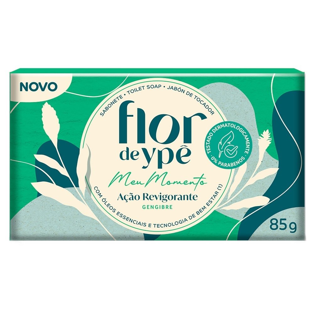 Sabonete Flor de Ypê Meu Momento Gengibre 85g