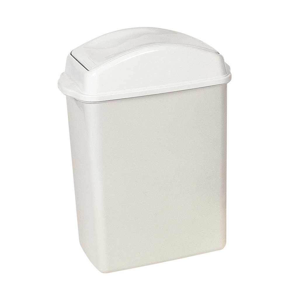 Lixeira Basculante Plastico Sanremo 8,8L Branca
