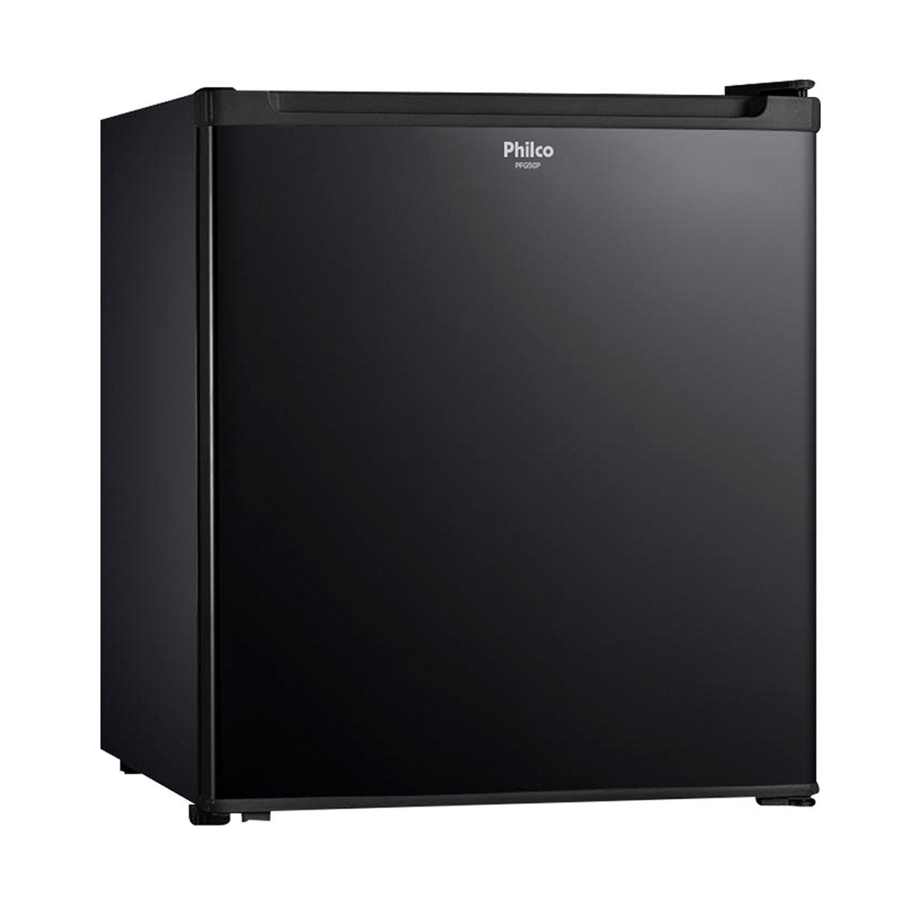 Frigobar Philco 45L PFG50P - Degelo manual, Controle de temperatura, Preto, 220V