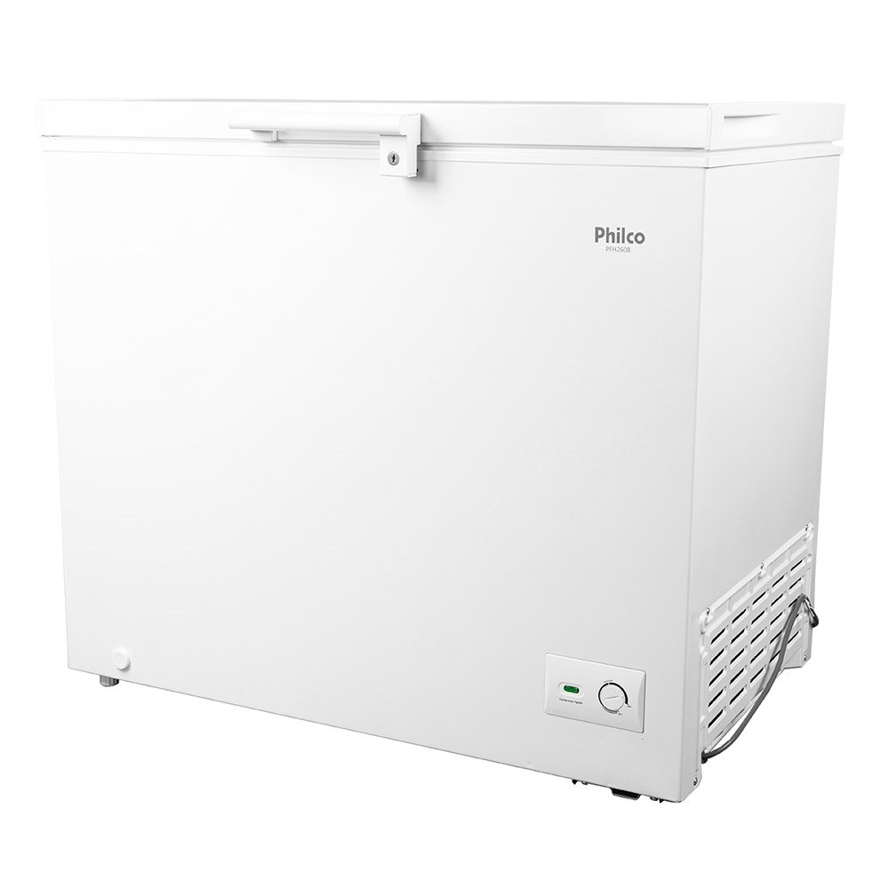 Freezer Horizontal Philco 253 Litros PFH260B - 2 em 1, Classe A, Branco, 110V