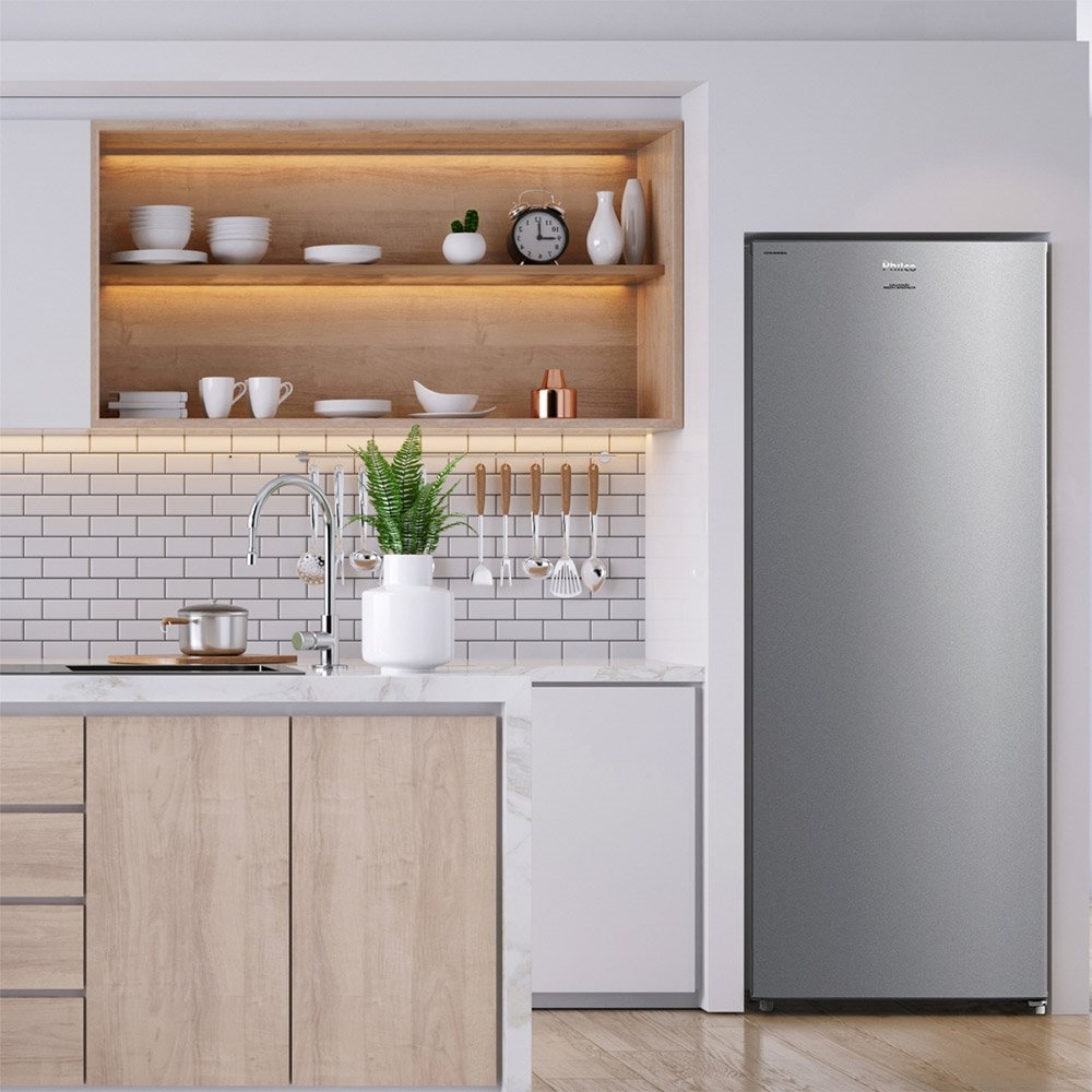 Freezer Vertical Philco PFV205I - 201 Litros, 2 em 1, Classe A, Inox, 110V
