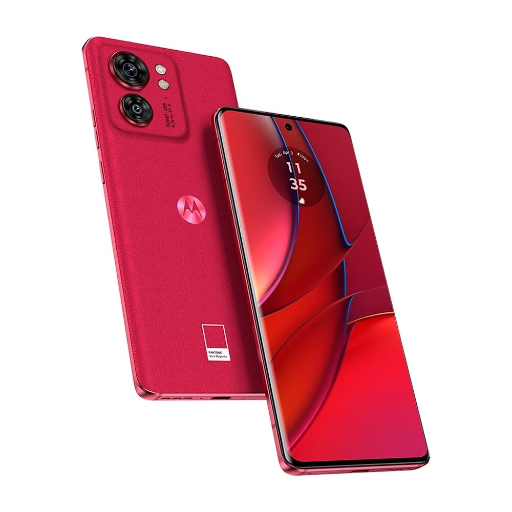 Smartphone Motorola Edge 40 Xt2303-2,Viva Magenta,Tela 6.55",Wi-Fi+5G+Nfc,Câm.Traseira Dupla,Câm.Frontal 32Mp,8Gb Ram,256Gb