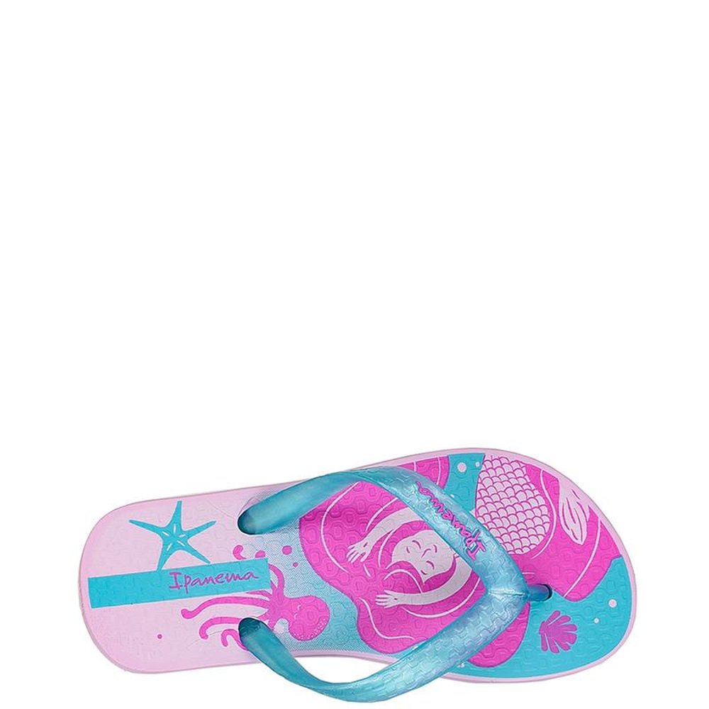 Chinelo Infantil Ipanema Fantasia Rosa - Azul - Grade com 12 pares