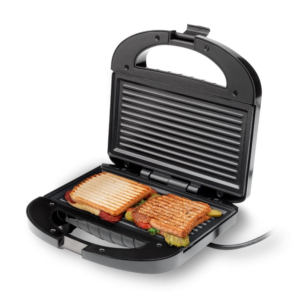 Sanduicheira Com Acabamento Inox 220v-750w Multi - CE165