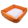 Cama Para Cachorros Ou Gatos Com Pelúcia e Borracha Antiderrapante Tamanho P