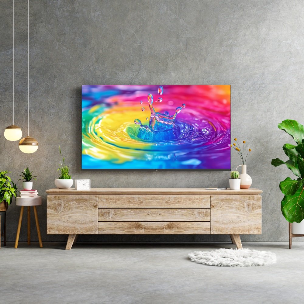 Smart TV HQ 60" UHD 4K, HDR Android 11, Design Slim, Processador Quad Core, Espelhamento de tela - HQSTV60NK