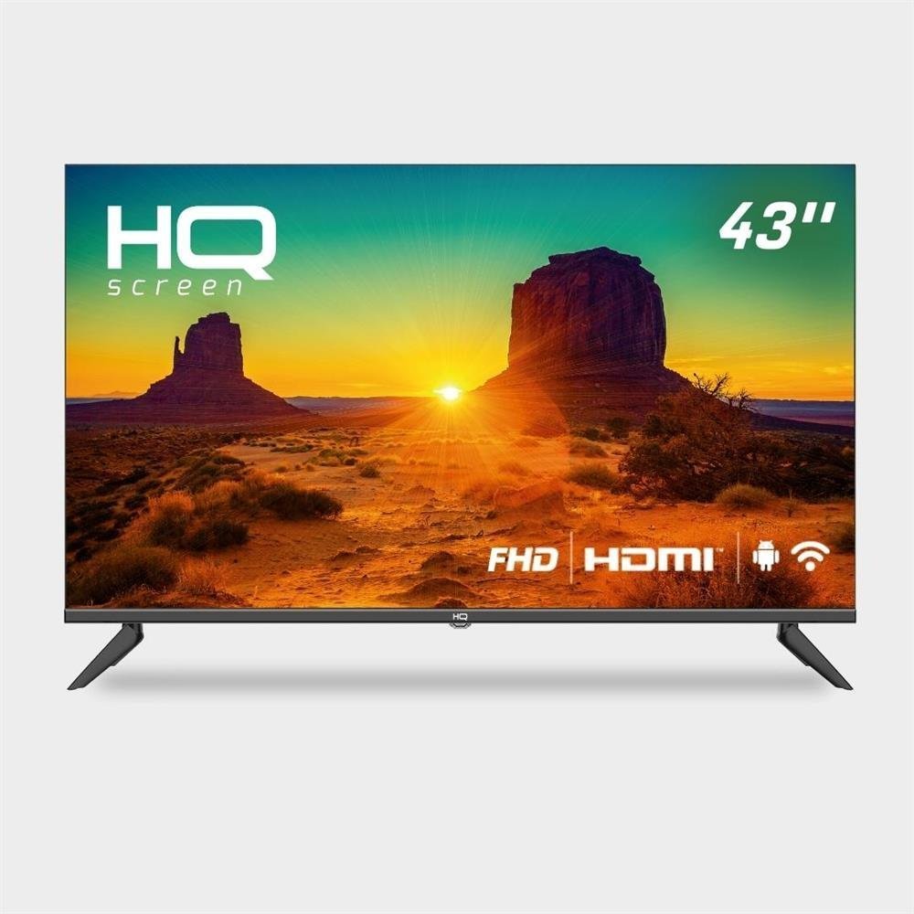 Smart Tv Hq 43" Full Hd, Hdr, Tela Sem Bordas, Android 11, Design Slim Kde43gr315ln