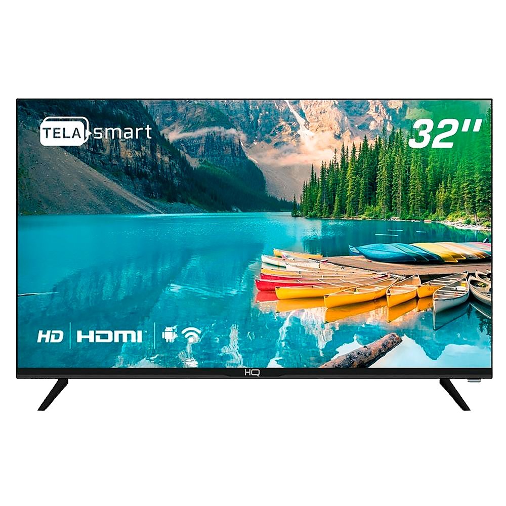 Smart TV 32" HQ KDE32GR315LN LCD LED HD - Com Wi-Fi, 3 HDMI, 2 USB
