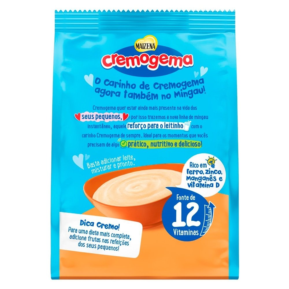 Mingau Multicereais Maizena Cremogema 180g