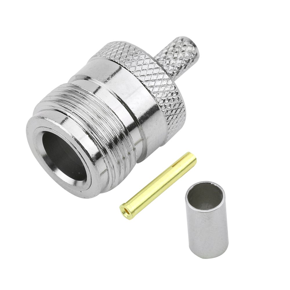 Conector N Fêmea Para Crimpar RG-59