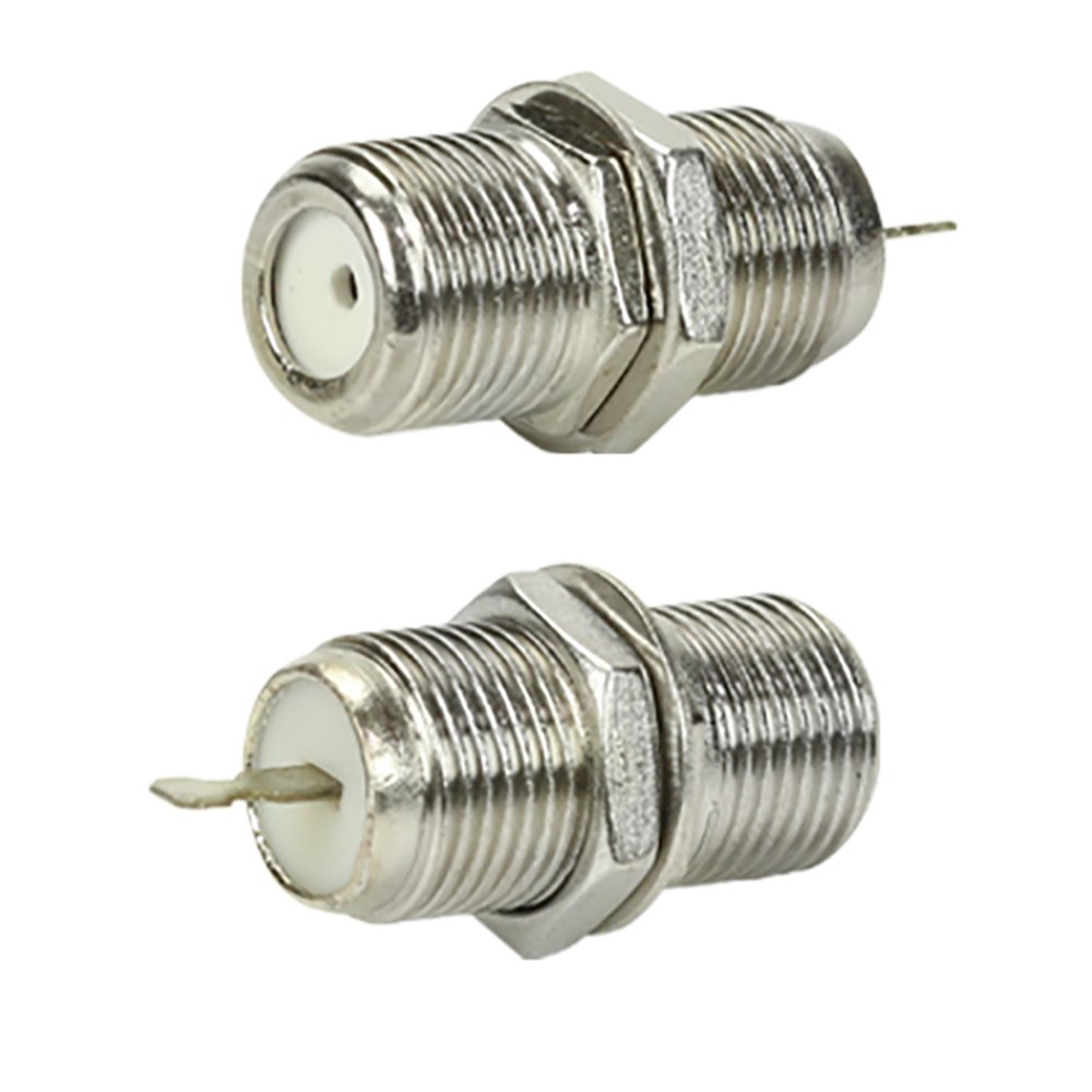 Conector F Antena - Rosca Para Painel