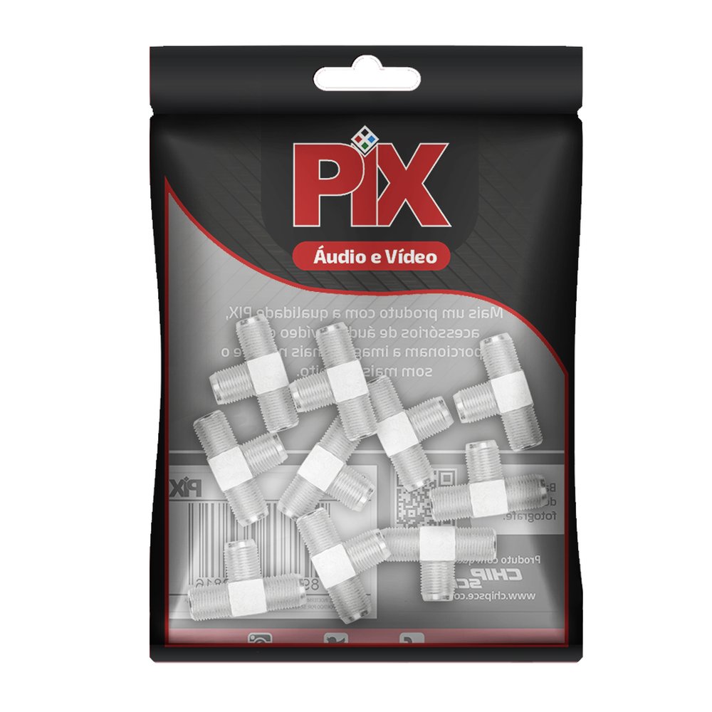 Emenda T Rosca - Coaxial