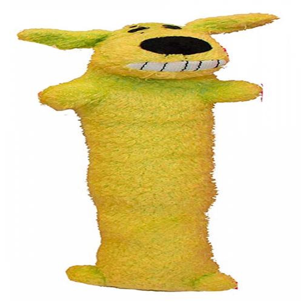 Brinquedo Pet para cães Loofa Dog com 30 cm - Amarela