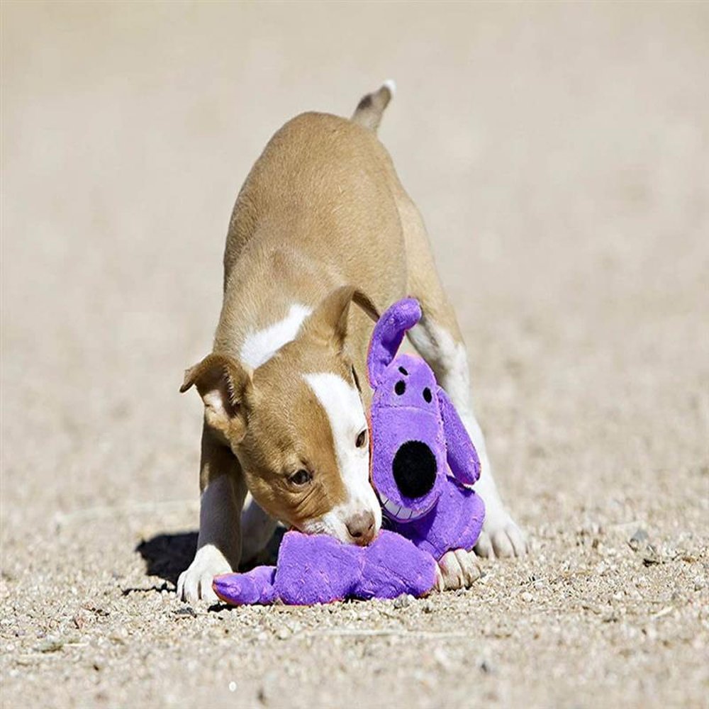 Brinquedo Pet mat Soft Plush Loofa Squeaker - Azul