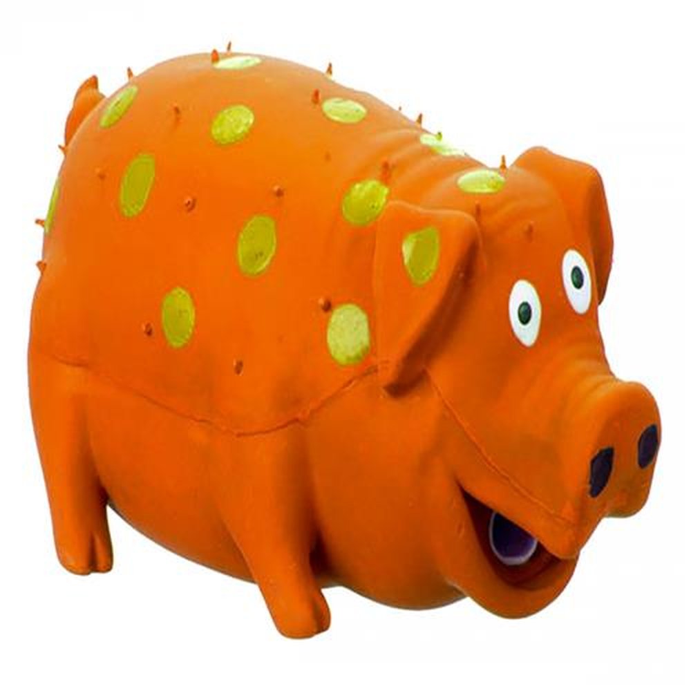 Brinquedo Pet Globlet Pig para cães - Laranja