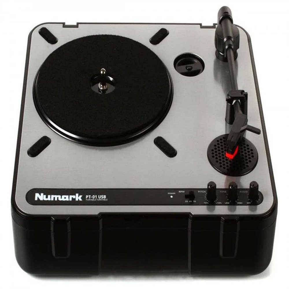 Toca-discos Vinil Portátil Em Maleta Com Conversor Digital Para DJs