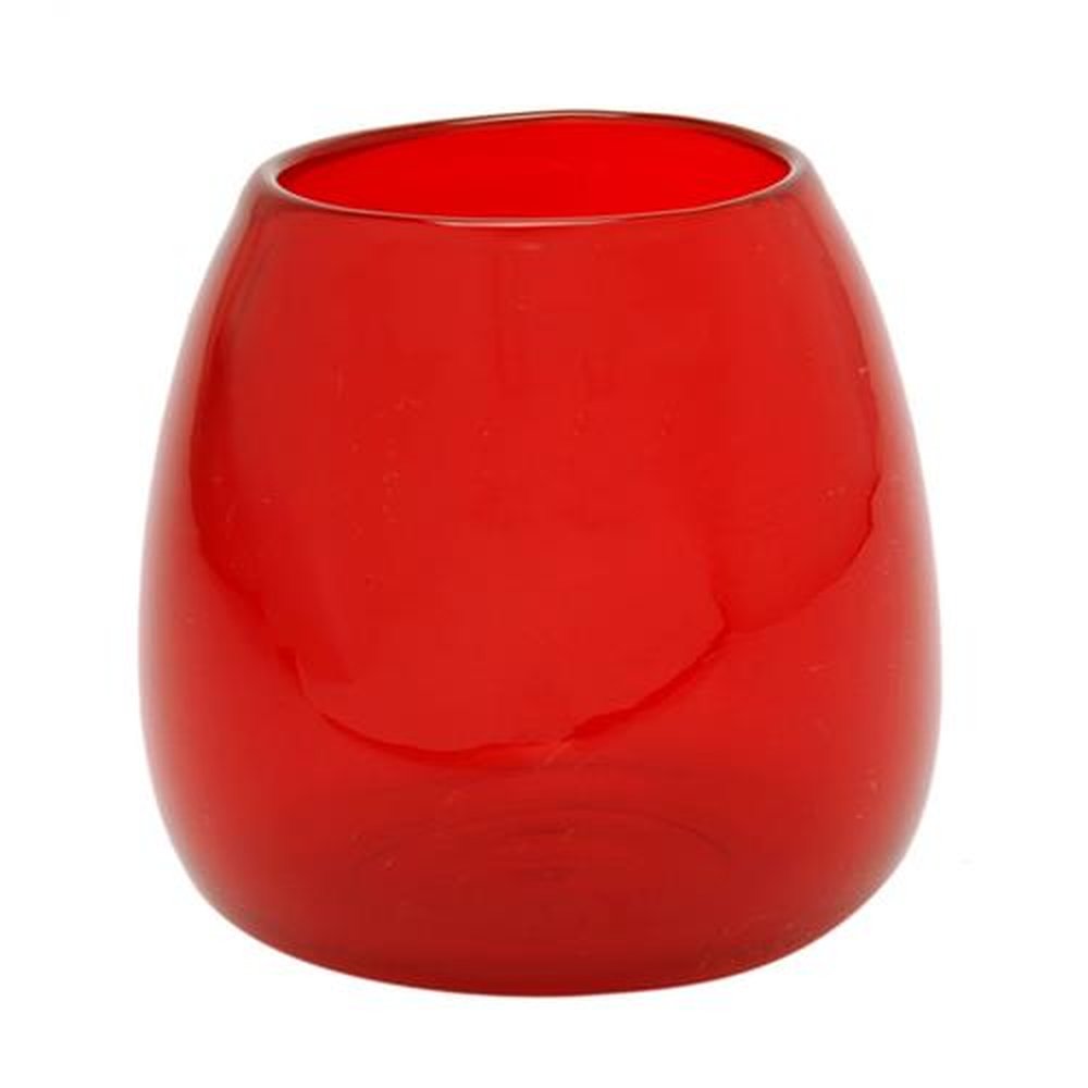 Vidro Decorativo Cerise Vermelha Bianco & Nero 15 Cm X 21 Cm