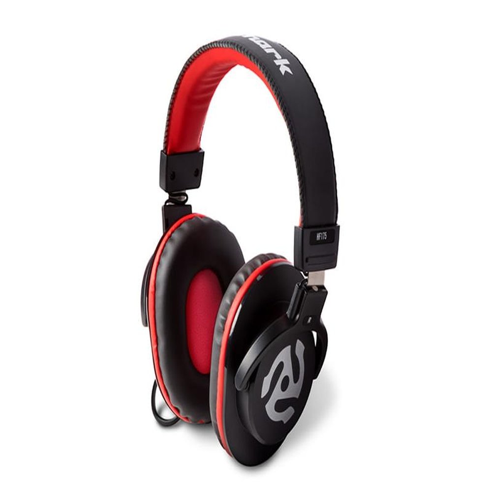Headphone Para DJ Numark HF175 Com Almofadas Confortáveis Para Mixagem E Cabo De 3m