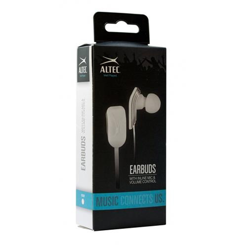 Fone De Ouvido Com Microfone E Controle De Volume - Branca