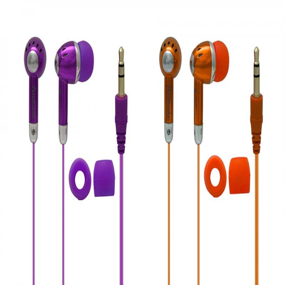Fone De Ouvido Estéreo Attitudz Em Cores Vibrantes - Verde