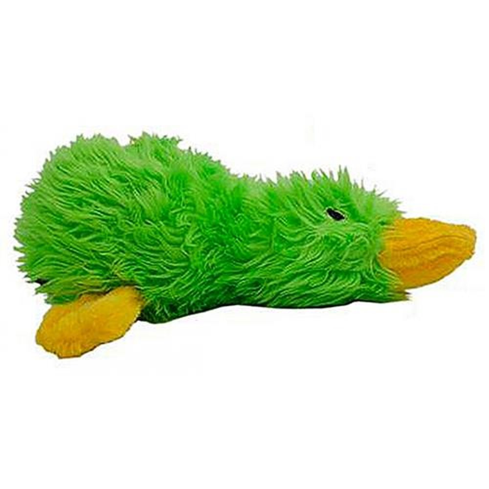 Brinquedo Pet Duzzle Buddies Pato fofo para cães - Verde