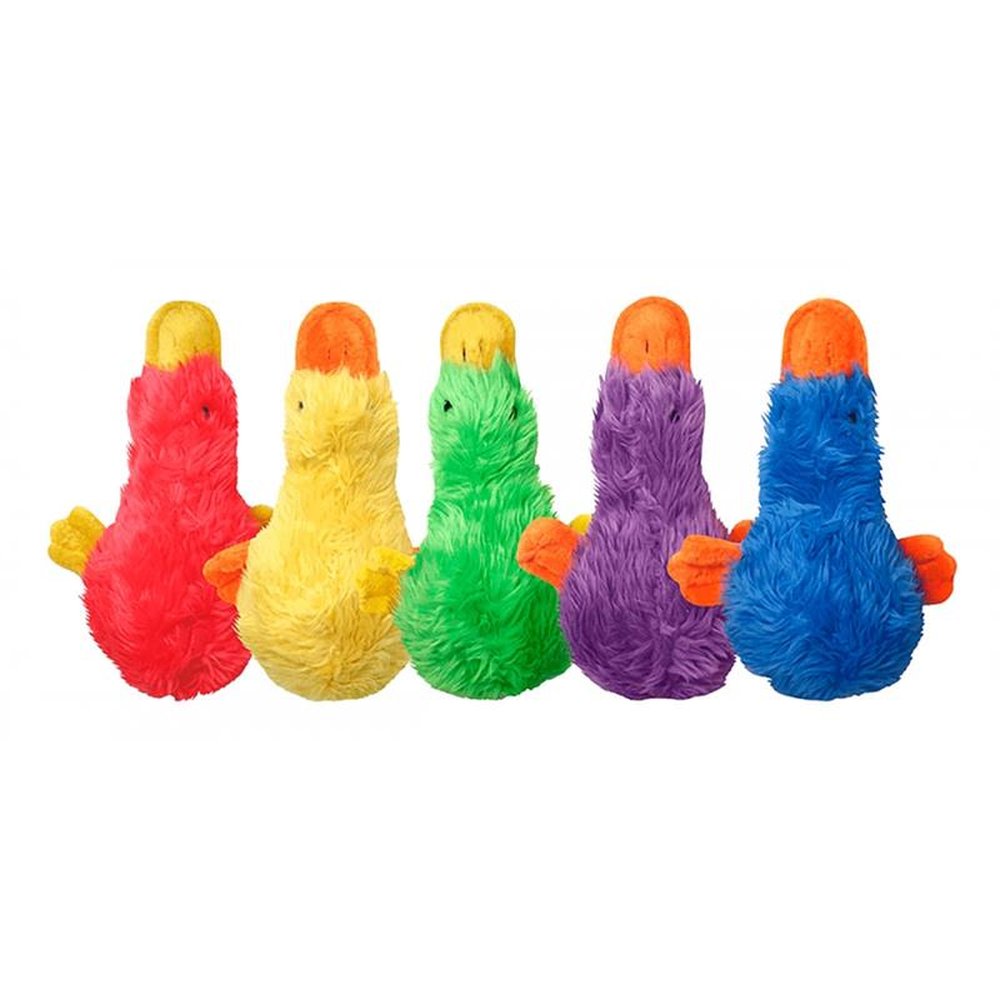 Brinquedo Pet Duzzle Buddies Pato fofo para cães - Verde
