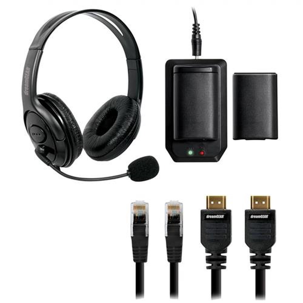 Kit Contendo 5 Acessórios Para Microsoft XBOX360
