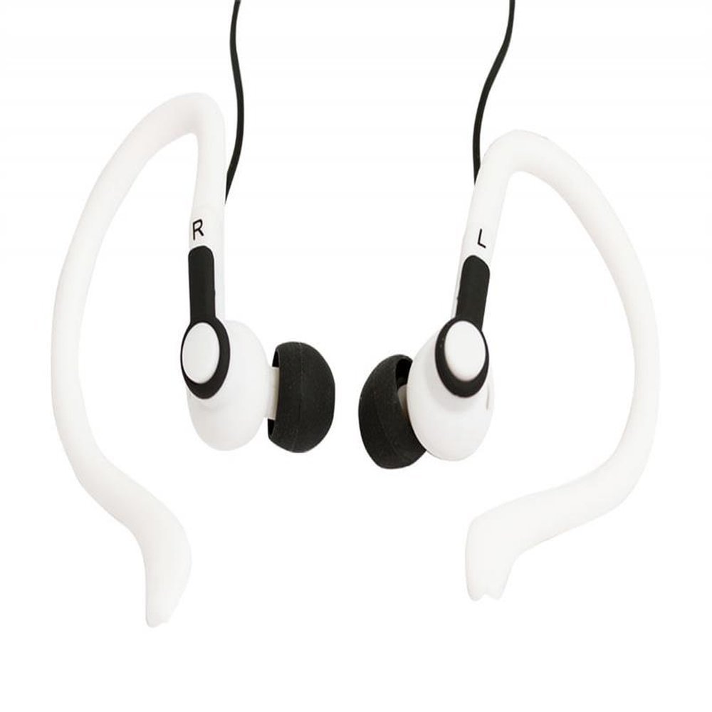 Fone De Ouvido Tipo Auricular Com Microfone E Controle De Volume - Branca