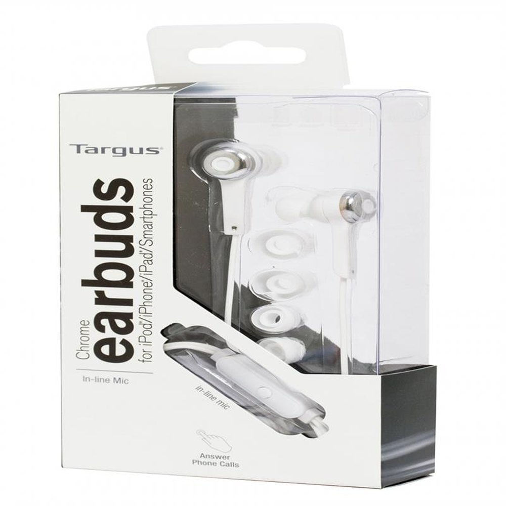 Fone De Ouvido Tipo Earphone Com Microfone - Branca