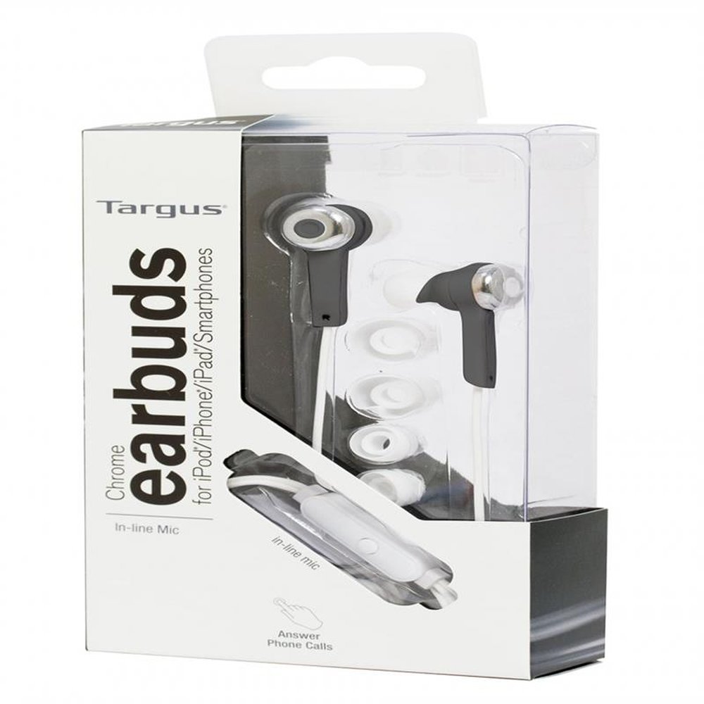 Fone De Ouvido Tipo Earphone Com Microfone - Prata