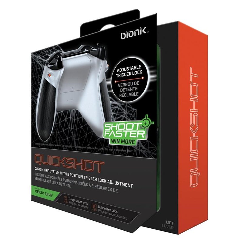 Grips Quickshot Bionik Para Controles Xbox One