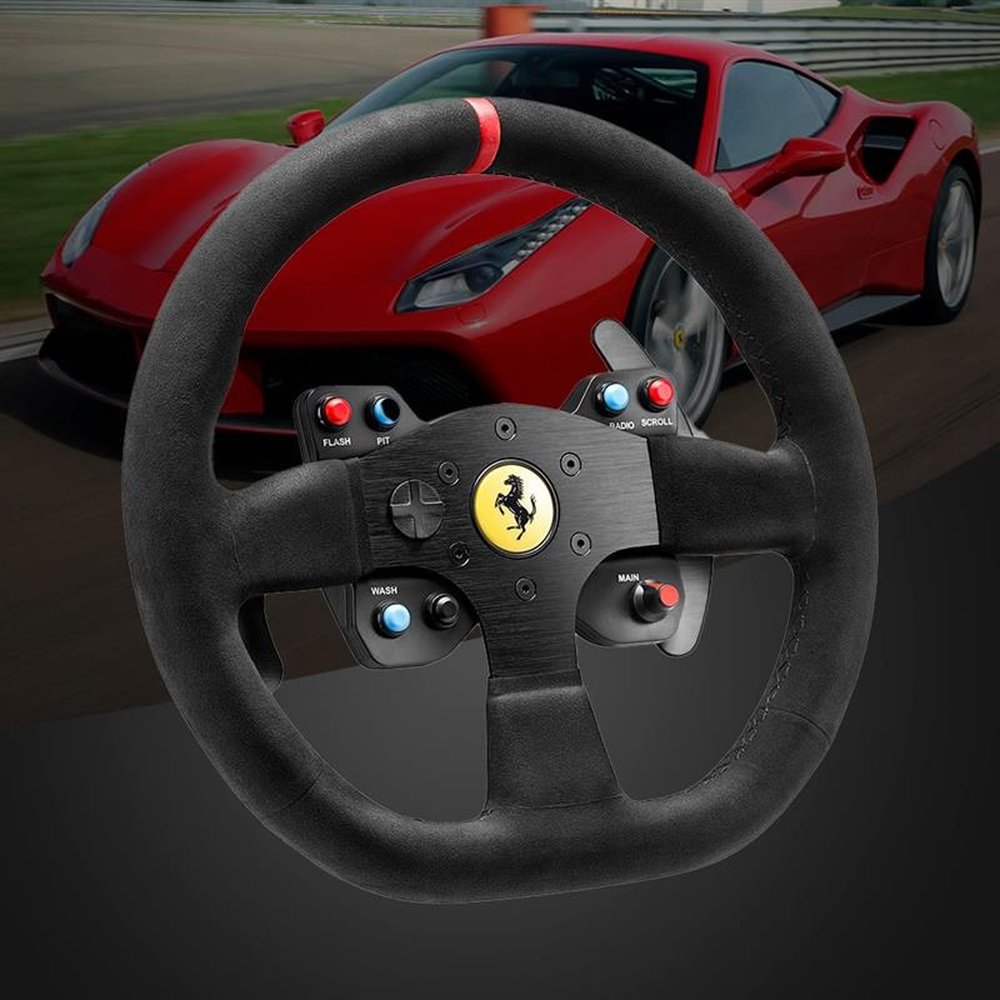 Volante Ferrari 599XX EVO 30 Wheel Add-On Alcantara Edition P/ PS3, PS4, PS5, Xbox E PC