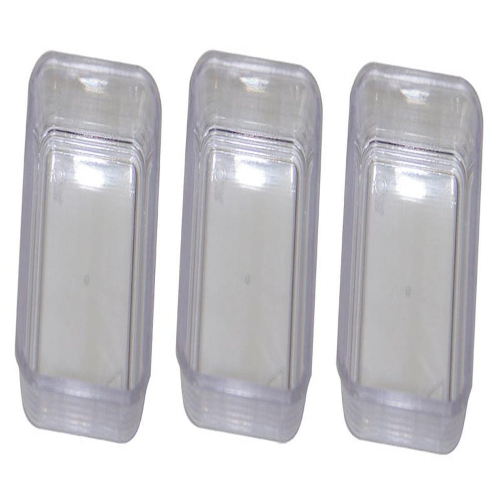 Pote Clear Micro Trio 6,2 X 8 X 13 Cm 300 Ml - Branco Coza