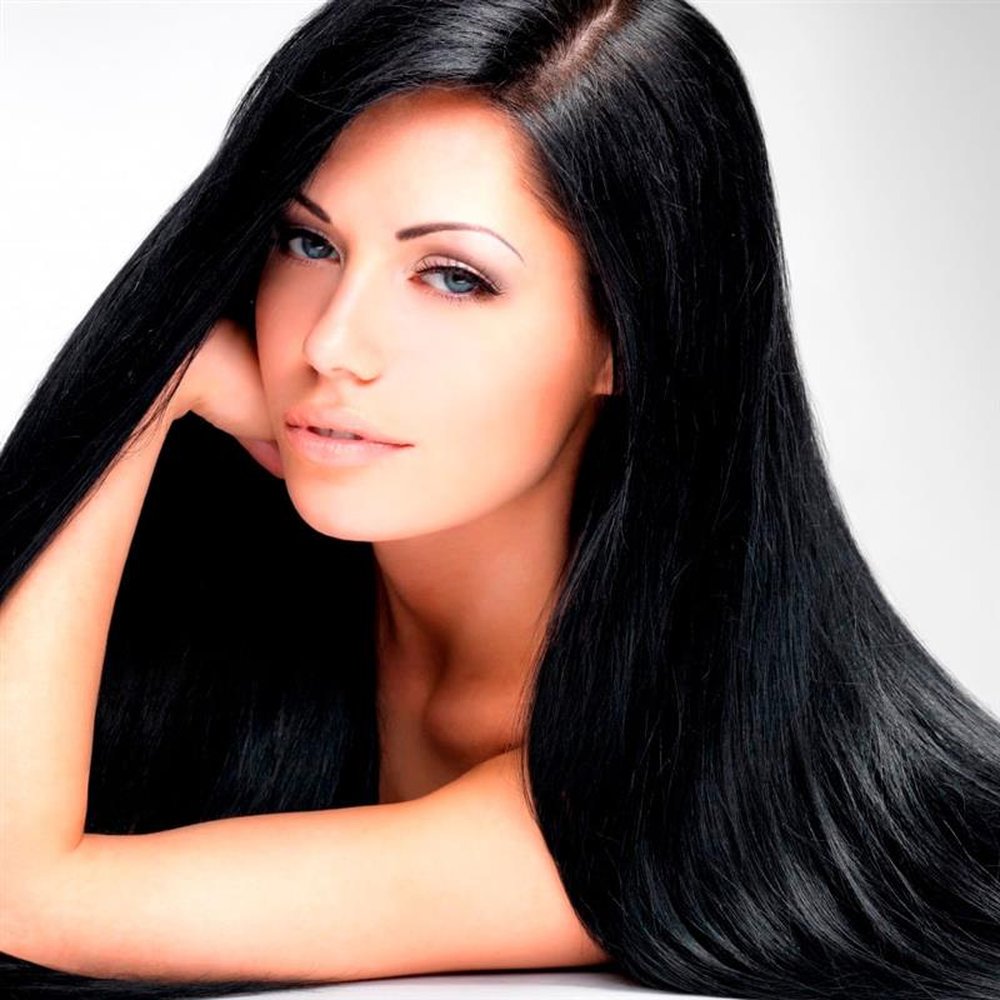 Escova Secadora De Cabelo Com 2 Cabeças Intercambiáveis 1000W - Preta