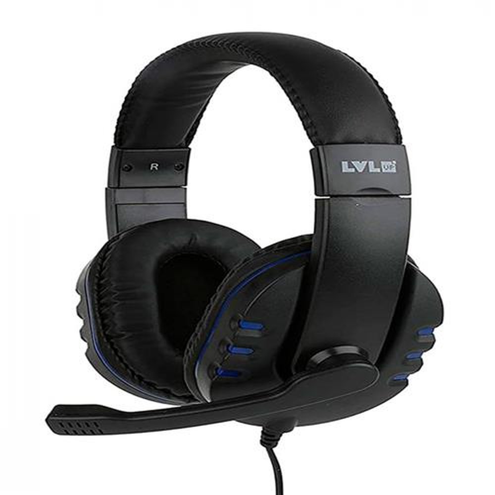 Pro Gaming Headset Level UP Para PS5, Xbox1, Switch, PC E Mobile - Cor Preta