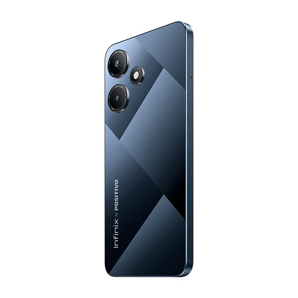 Smartphone Positivo Infinix Hot 30i Preto, Tela 6.6", 4G+WiFi, Android 12, Câm.Traseira Dupla, Câm.Frontal 5MP, 8GB RAM, 128GB