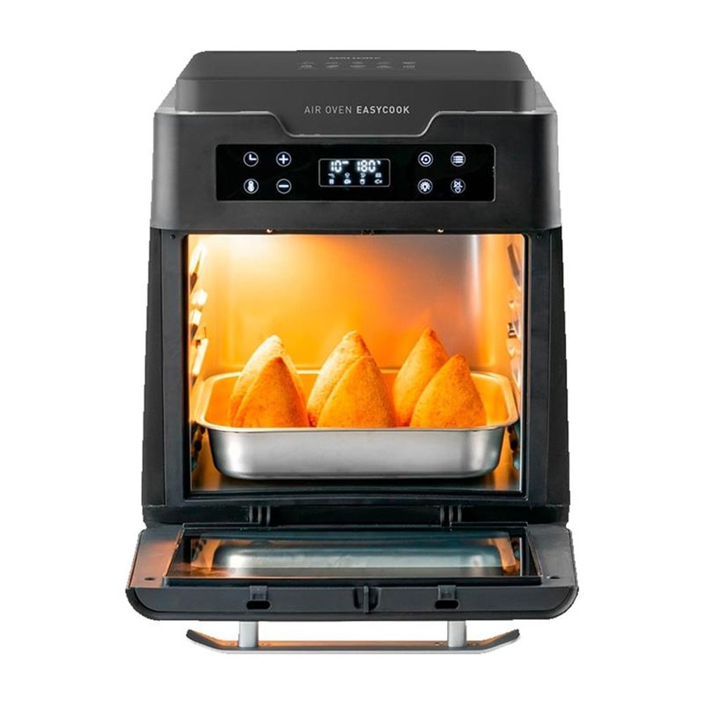 Fritadeira sem Óleo Mallory Air Fryer Oven Easycook | 12 Litros, Preto 220V