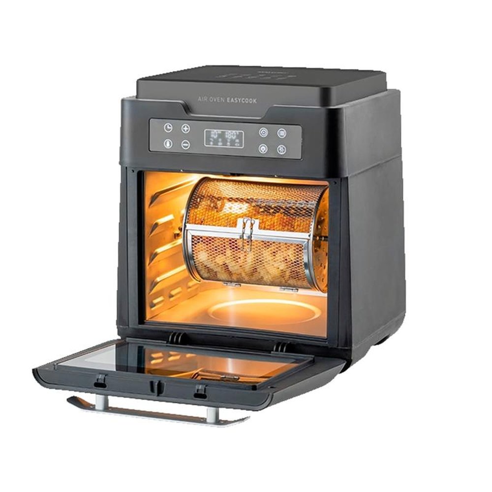 Fritadeira sem Óleo Mallory Air Fryer Oven Easycook | 12 Litros, Preto 220V