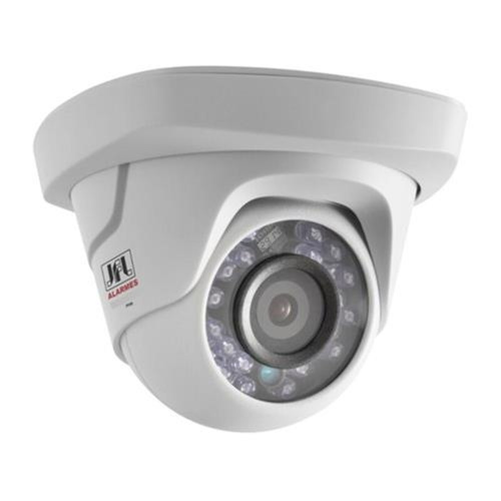 Kit com 4 Câmeras Dome Jfl 720p - DVR 4 Canais + HD 1TB Skyhawk - Cabo Coaxial 100mts - Fonte Chaveada 12V - Conector Bnc - Conector Borne