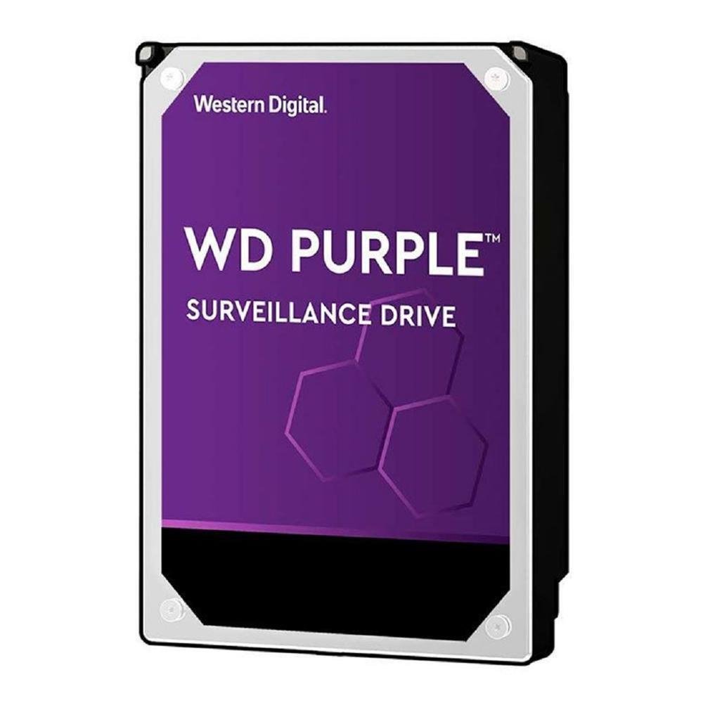 HD Western Digital WD Purple, 6TB, 3.5, 5400RPM, Sata III 6GB/s, Cache 256MB, WD64PURZ