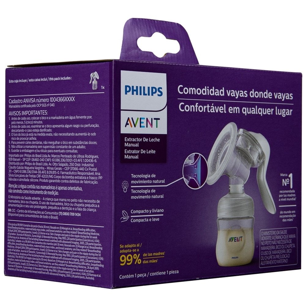 Extrator de Leite Manual Philips Avent SCF430/01