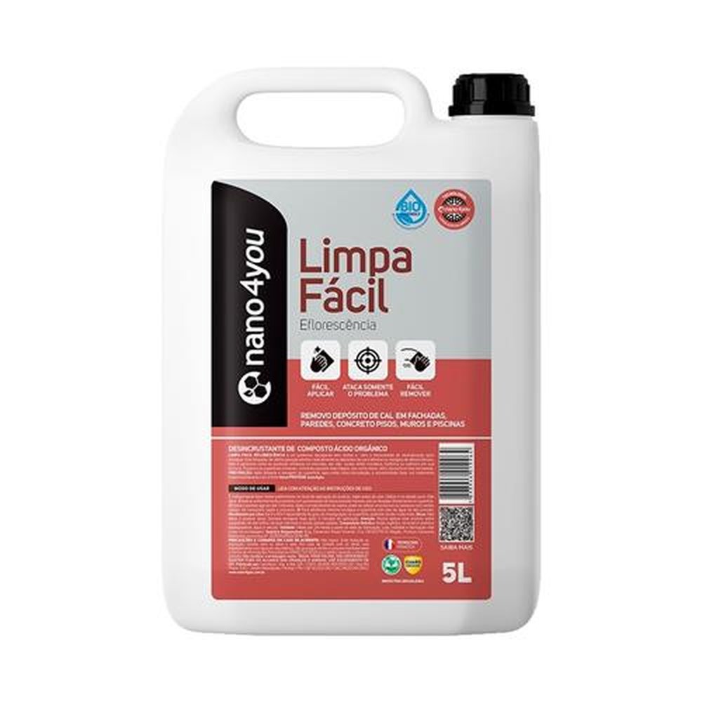 Limpa Fácil Eflorescência Nano4You 5L