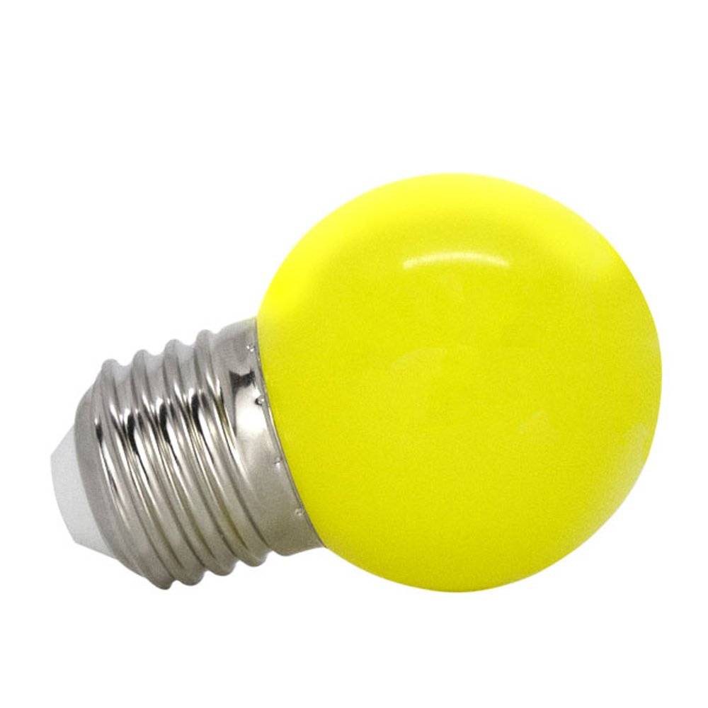 Lampada Led Bolinha Kian 1-3W Amarela Bivolt