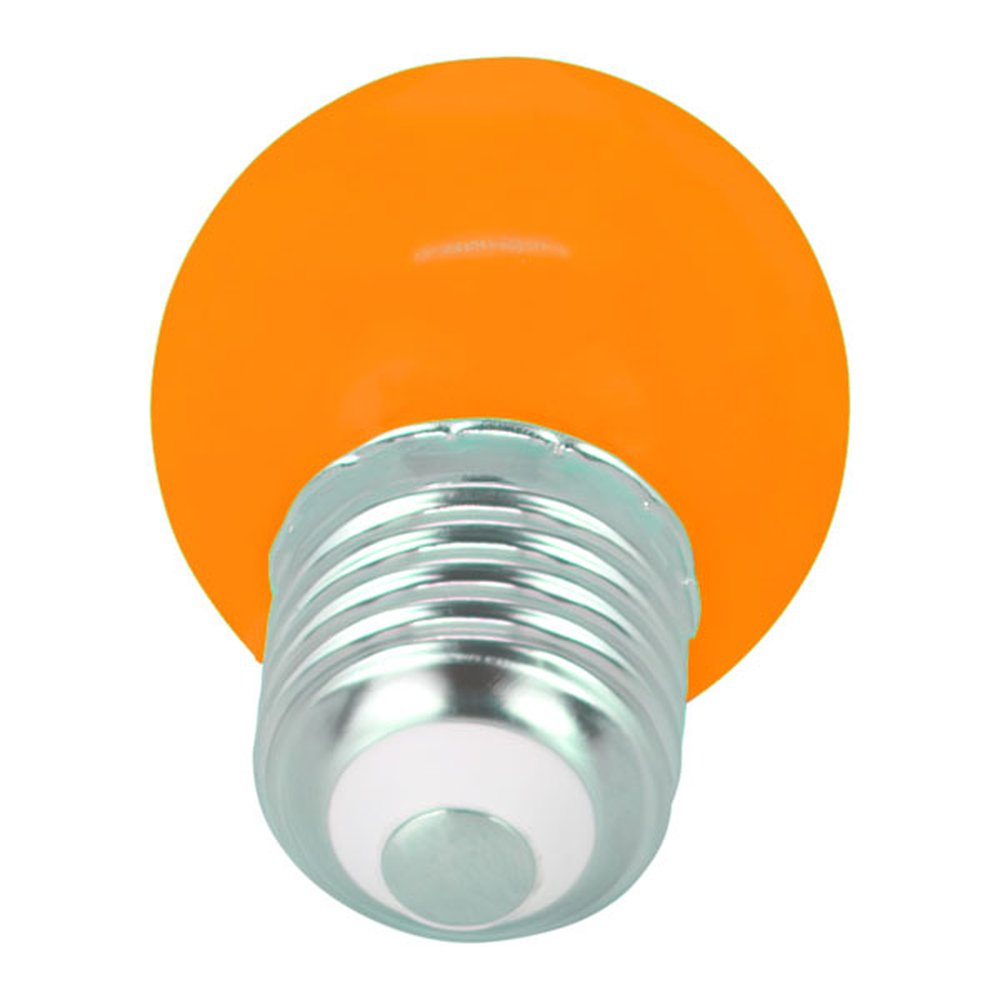 Lampada Led Bolinha Kian 1-3W Laranja Bivolt